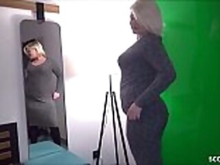 REAL MILF TEACHER FUCK WITH YOUNG GERMAN BOY AFTER